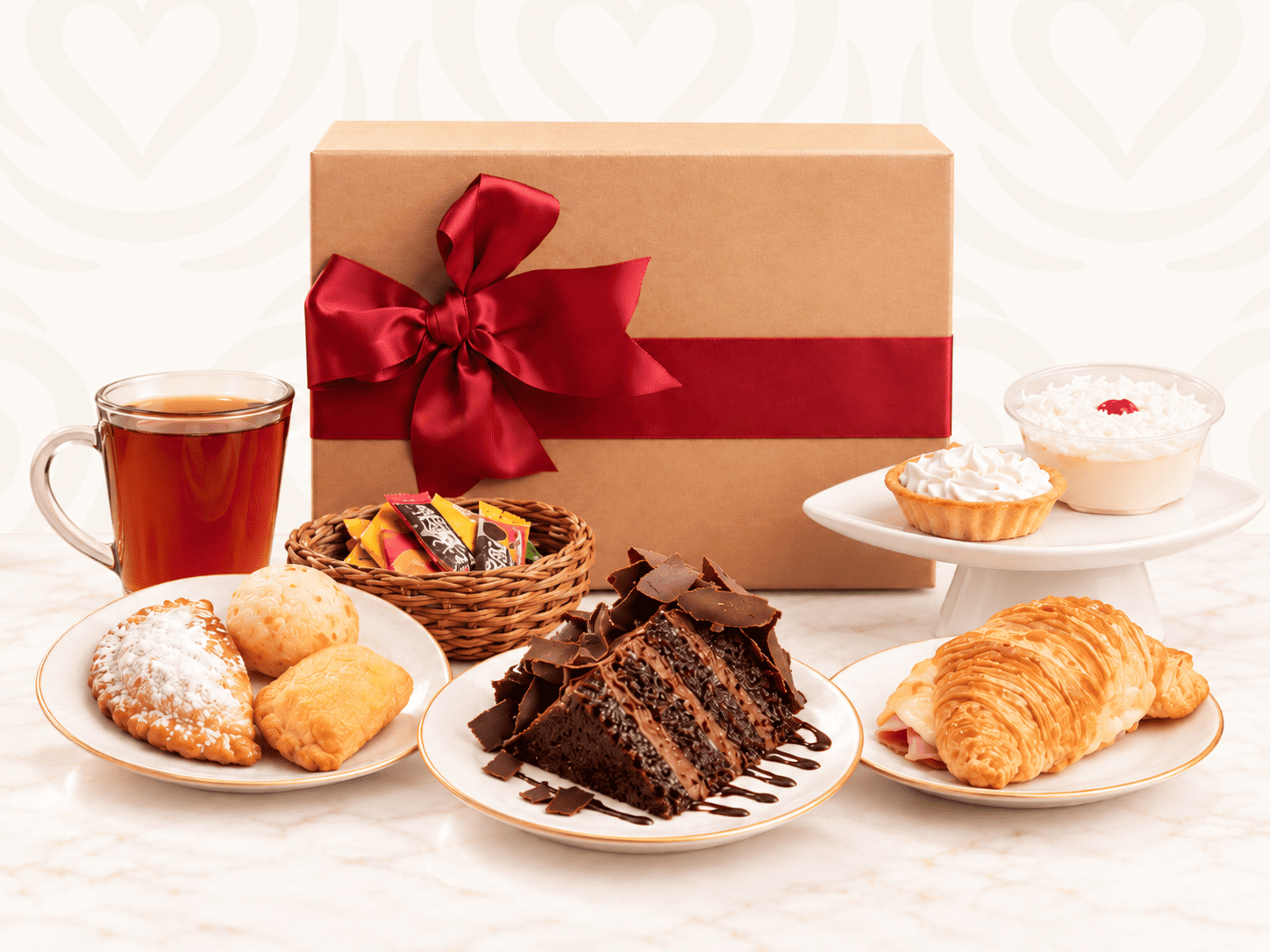 Desayunos Fridolin con café, salados y postres